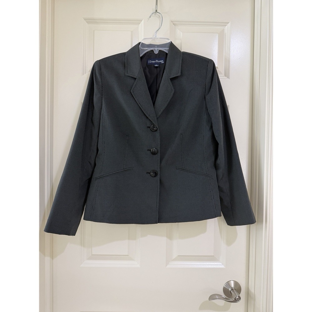 evan-picone women blazer size 12P